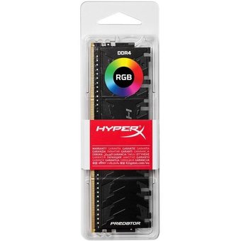  Оперативная память 8Gb DDR4 3200MHz Kingston HyperX Predator RGB (HX432C16PB3A/8) 