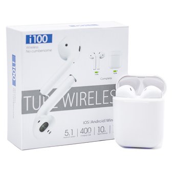  УЦ Наушники Bluetooth - i-100 (с Анимацией) (ПУ) 
