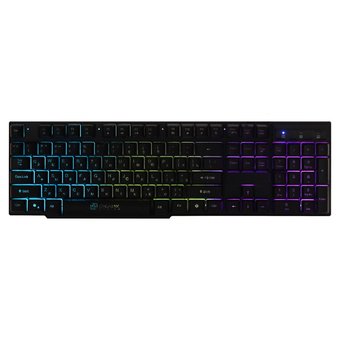  Клавиатура Oklick 780G SLAYER черный USB for gamer LED 