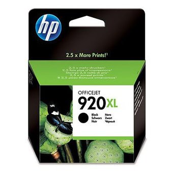  Картридж струйный HP 920XL CD975AE черный (1200стр.) для HP OJ 6000/6500 
