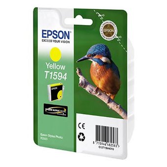  Картридж струйный Epson T1594 C13T15944010 желтый (17мл) для Epson St Ph R2000 