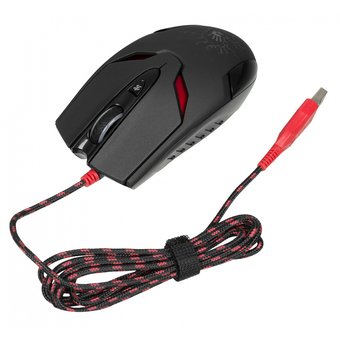  Клавиатура + мышь A4 Bloody Q1100 (Q100+S2) клав:черный/красный мышь:черный/красный USB Multimedia 