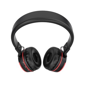  УЦ Наушники bluetooth полноразмерные Borofone BO3 Rhyme, red (ПУ) 