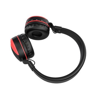  УЦ Наушники bluetooth полноразмерные Borofone BO3 Rhyme, red (ПУ) 