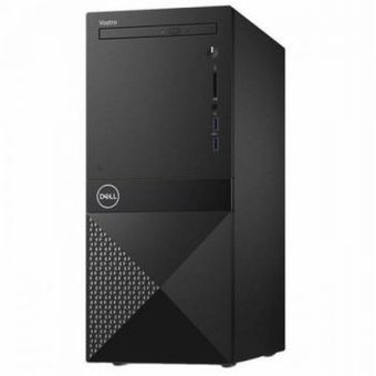  ПК Dell Vostro 3670-5369 MT PG G5420 (3.8)/4Gb/1Tb 7.2k/UHDG 610/DVDRW/CR/Linux Ubuntu/GbitEth/WiFi/BT/290W/клав/мышь/черный 