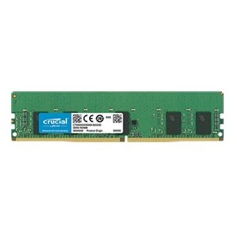  ОЗУ Crucial CT8G4RFS8266 DIMM DDR4 8GB 2666 MT/s (PC4-21300) CL19 Single Rank x8 ECC Registered 288pin 