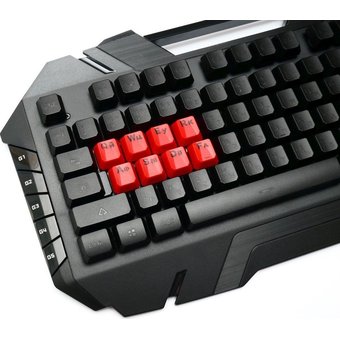  Клавиатура A4 Bloody B3590R механическая черный/красный USB for gamer LED 