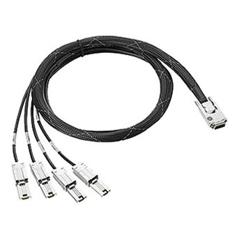 Кабель HPE (K2R09A) 2m 1xMini SAS HD - 4xMini SAS FO 