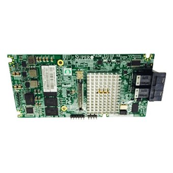  Контроллер Supermicro (AOM-S3108M-H8) AOM-S3108M-H8 Add-on Module (8-port, SAS 12Gb/s, RAID 0,1,5,6,10,50,60, 2Gb onboard cache) 