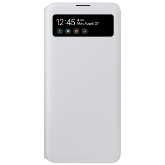  Чехол флип-кейс Samsung для Samsung Galaxy A71 S View Wallet Cover белый (EF-EA715PWEGRU) 