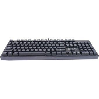  Клавиатура Oklick 940G VORTEX механическая черный USB for gamer LED 