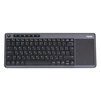  Клавиатура Rapoo K2600 серый USB беспроводная Multimedia Touch 