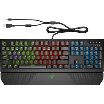  Клавиатура HP Pavilion Gaming 800 механическая черный USB 