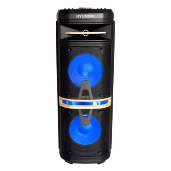  Минисистема Hyundai H-MC280 черный 500Вт/FM/USB/BT 