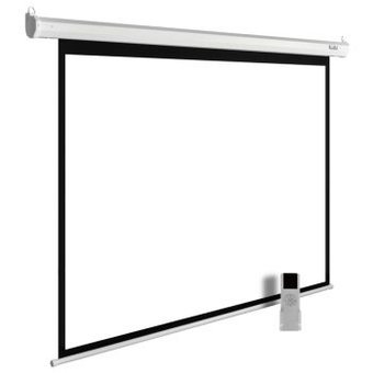  Экран Cactus 360x360см MotoExpert CS-PSME-360x360-WT 1:1 настенно-потолочный рулонный белый (моторизованный привод) 