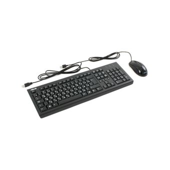  Клавиатура + мышь Asus U2000 black 90-XB1000KM00050 