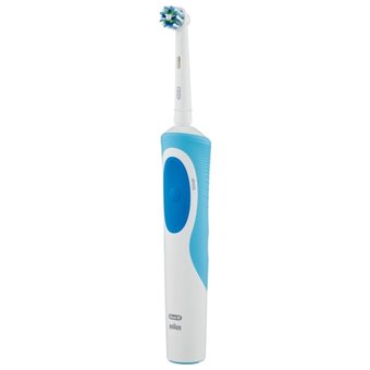  Зубная щетка электрическая Oral-B Vitality CrossAction 100 белый/синий 