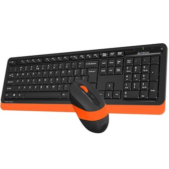  Клавиатура + мышь A4 Fstyler FG1010 orange 