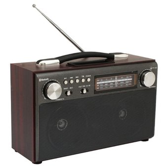  Радиоприемник портативный Сигнал БЗРП РП-322 коричневый USB SD/microSD 