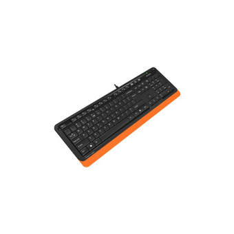  Клавиатура A4 Fstyler FK10 черный/оранжевый USB Multimedia 