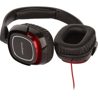  Наушники с микрофоном Creative HS 880 Draco черный/красный (51EF0700AA001) 
