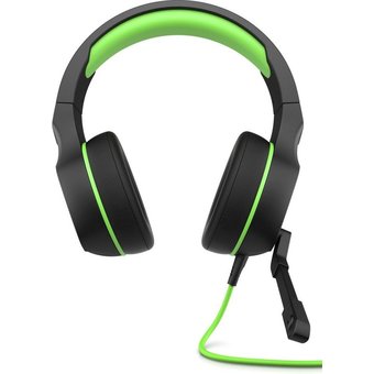  Наушники с микрофоном HP Pavilion Gaming 400 черный/зеленый 2м (4BX31AA) 
