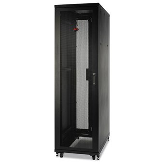  Шкаф коммутационный APC (AR2400) черный 42U 600x1060мм без бок.пан. 