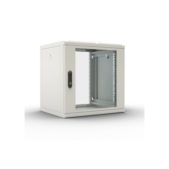  Шкаф коммутационный ЦМО ШРН-М-12.500.1 серый 12U 600x456мм пер.дв.металл 50кг 