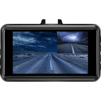  Видеорегистратор Digma FreeDrive 207 Dual Night FHD черный 