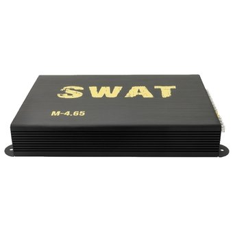  Усилитель автомобильный Swat M-4.65 четырехканальный 
