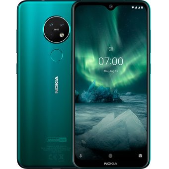  Смартфон Nokia 7.2 DS (TA-1196) Green 64Gb 