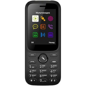  Мобильный телефон Vertex D555 Black 