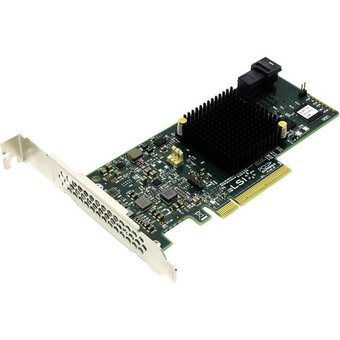  Контроллер (LSI00419) RAID LSI MegaRAID 9341-4i SGL, PCI-E3.0 x8, 4-port SAS/SATA 12Gb/s, RAID 0/1/5/10/50/JBOD, LSI SAS3008 