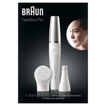  Эпилятор Braun Face Spa Pro 910 белый 