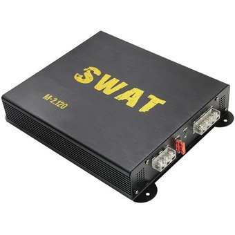  Усилитель автомобильный Swat M-2.120 двухканальный 