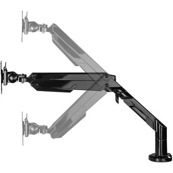  Кронштейн для мониторов Hama 95819 Fullmotion черный 10"-36" макс.12кг поворот и наклон 