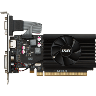  Видеокарта MSI R7 240 2GD3 64b LP PCI-E AMD Radeon R7 240 2048Mb 64bit DDR3 600/1600 DVIx1/HDMIx1/CRTx1/HDCP Ret low profile 