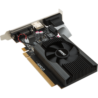  Видеокарта MSI R7 240 2GD3 64b LP PCI-E AMD Radeon R7 240 2048Mb 64bit DDR3 600/1600 DVIx1/HDMIx1/CRTx1/HDCP Ret low profile 