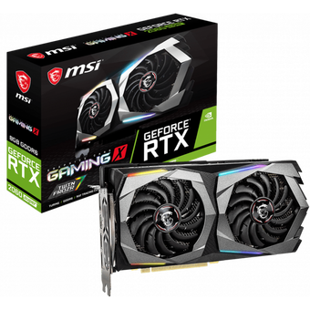  Видеокарта MSI RTX 2060 SUPER GAMING X nVidia GeForce RTX2060 Super PCI-E 8192Mb 
