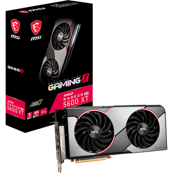  Видеокарта MSI RX 5600 XT Gaming X AMD Radeon RX 5600XT 6144Mb 192bit GDDR6 1235/12000/HDMIx1/DPx3/HDCP Ret 