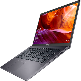  Ноутбук ASUS X509UA-EJ064 90NB0NC2-M04900 15.6" FHD/i3-7020U (2x2.3 GHz)/4G/256G SSD/HD Graphics/noOD/DOS/3cell/2.0kg/Gray 