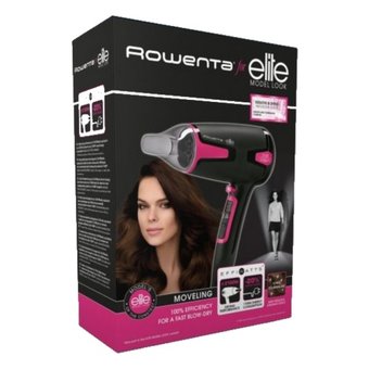  Фен Rowenta CV3812F0 черный/розовый 