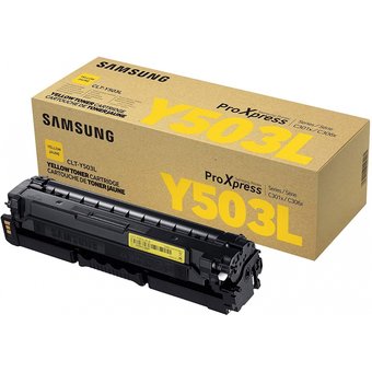  Картридж лазерный Samsung CLT-Y503l SU493A желтый (5000стр) для Samsung C3010/C3060 