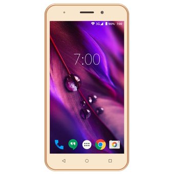  Смартфон Vertex Impress Life 3G Gold (VLF-GLD) 