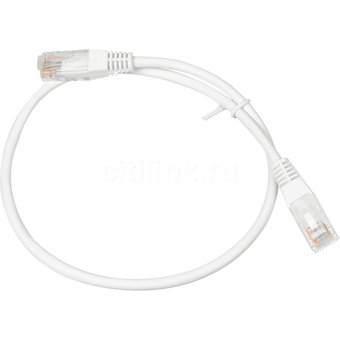  Патч-корд медный Lanmaster TWT-45-45-1.0-BL синий вилка RJ-45-вилка RJ-45 кат.5е 1м ПВХ (1шт) 