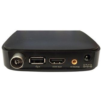  Ресивер DVB-T2 Cadena CDT-1793 черный 