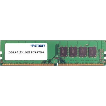  ОЗУ Patriot PSD416G21332 SignatureLine, DDR4-2133 16GB PC4-17000, CL15, 1.2V, retail 