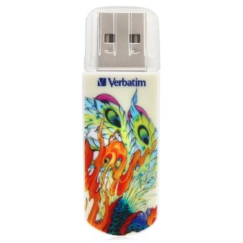  USB-флешка 32G USB 2.0 Verbatim Mini Tattoo Edition Phoenix (49898) 