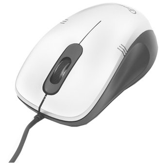  Мышь Gembird MOP-100-S Silver, USB, 1000 dpi, кабель: 1,4 м 