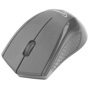  Мышь Gembird MUSW-305 Black, Wireless, USB, 2кн.+колесо-кнопка, 2.4ГГц, 1000 dpi 